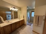 Upper level bathroom